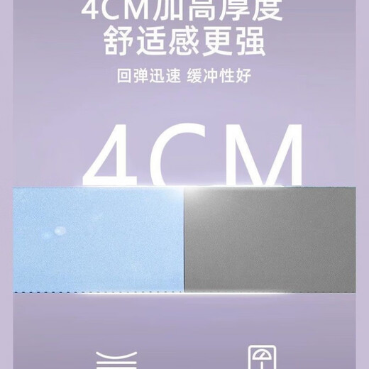 MieLanat Balance Mat Soft Mat Fitness Flat Support Mat Training Thickened Yoga Assisted Pilates 45*20*2cm Different Gray