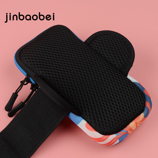 Sports handbag running mobile phone arm bag arm bag men and women thin arm bag storage arm sleeve wrist bag summer printed summer forest wrist arm