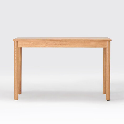 MUJI solid wood desk/(with drawer) table natural color width 120* length 60* height 75cm