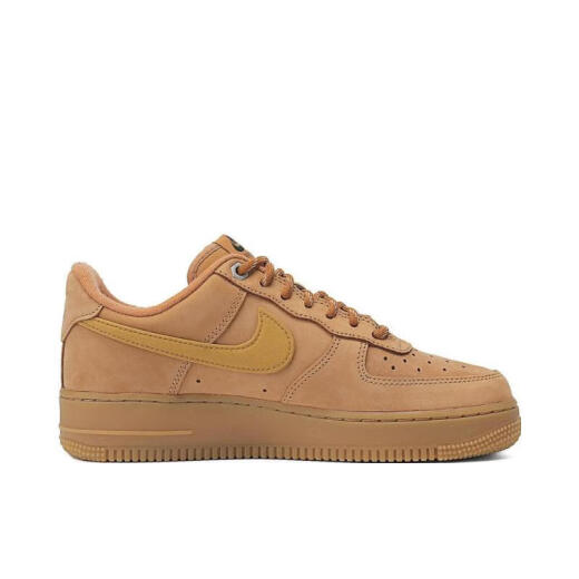 耐克（NIKE）官方女鞋AIR FORCE 1空军一号运动鞋小麦色板鞋春季胶底休闲鞋 FZ7372-200 36