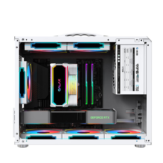 GALAX Intel Core I5 12400 Barebone Financial Accounting Enterprise Procurement Design Home Business Office Desktop Assembly Computer Configuration Two 12400+16G+512G