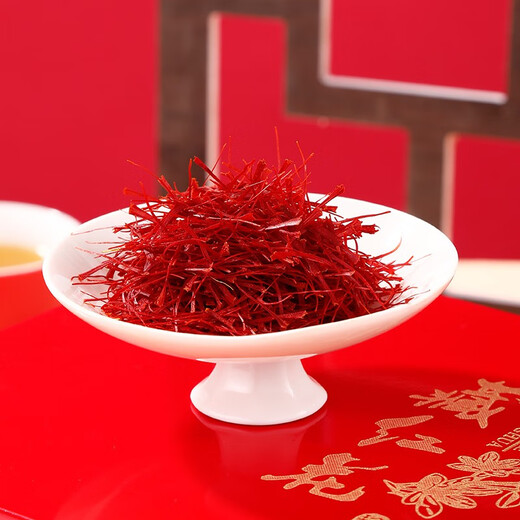 Qizhitang Tibetan Saffron Sponge Exercise for Health Preservation Gifts for Parents and Elders Saffron 6g (First Special-A Level)