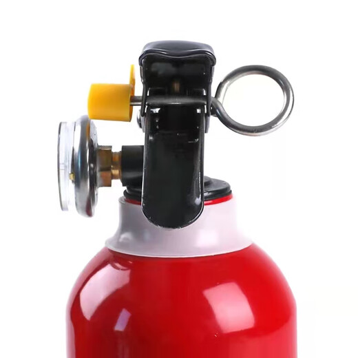 Werder 600ml water-based fire extinguisher + 600g dry powder fire extinguisher combination (600ML water-based + 600g dry powder + 2 fixed belts)