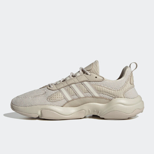 阿迪达斯 （adidas）三叶草男鞋女鞋夏季运动鞋网面透气跑步鞋复古老爹鞋休闲鞋JQ3927 JS3027/米灰 40.5