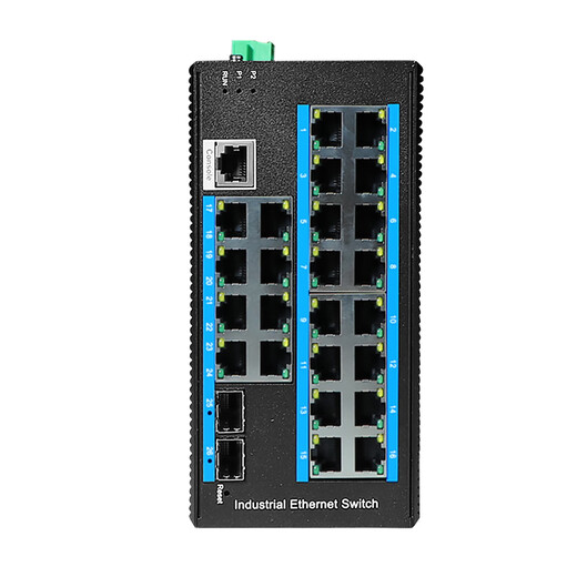 
aopre (Opere Internet) managed industrial switch Gigabit 2 optical 24 electrical L2+WEB network management aggregation room core switch rail-type SFP port T6224GS-M-SFP