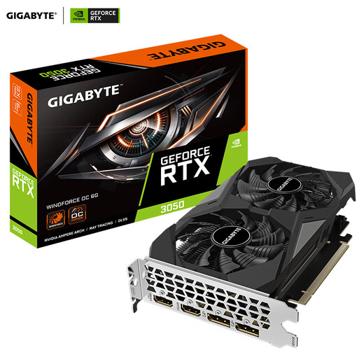 Gigabyte GeForce RTX 3050 WINDFORCE OC V2 6G