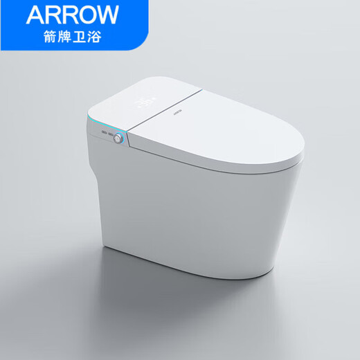 ARROW fully automatic flip-top smart toilet household electric multi-functional instant hot toilet with no water pressure limit 829 high-end version - automatic flip-top (no water pressure 305mm