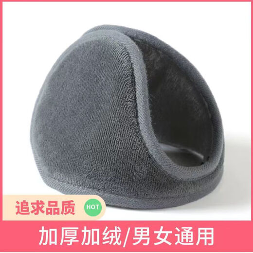 Veros warm earmuffs, earmuffs, earmuffs, earbags, winter plush earmuffs, winter back-worn earmuffs, thickened, large black plush models