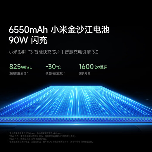 小米（MI）REDMI K80 第三代骁龙8 2K新国屏 国家补贴 玄夜黑 16GB+512GB 红米5G至尊手机【赠话费券】