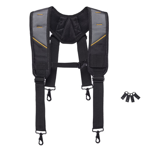 TOUGHBUILT Shoulder Tool Strap Breathable, Thickened, Adjustable Quick-hook Belt Load-bearing Sling TB-CT-51P Universal Construction Quick-hook Shoulder Strap