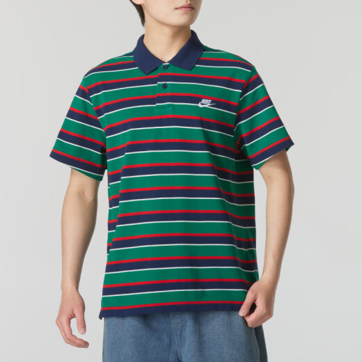 耐克（NIKE）男装 运动服跑步健身训练潮流时尚舒适透气休闲POLO衫短袖T恤 FN3897-410 S