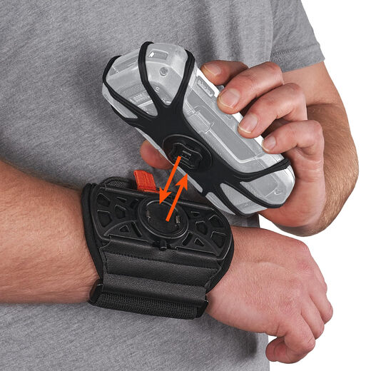 ERGODYNE Squids 5545 armband wristband scanner holder adjustable suitable for mobile phones, scanners, mobile computers, PDAs
