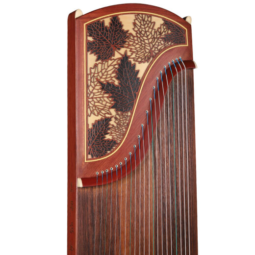
Dunhuang brand Dunhuang Guzheng 696D Double Crane Chaoyang Series Beginner Adult Grading Guzheng qin Shanghai National Musical Instrument Factory 1 694M-HF Red Maple Darling (full set of accessories)