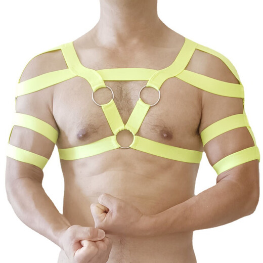 男士内裤丁字裤变态绑带诱惑男专用gay制服激情挑逗血滴子透视挑 黑色 均码
