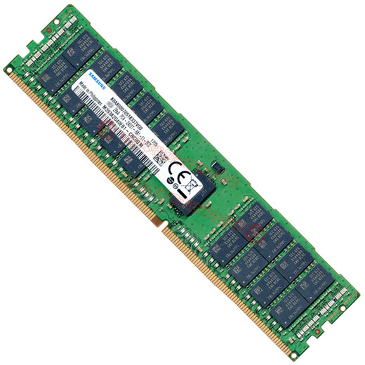 Samsung (SAMSUNG) original DDR4 PC4 fourth generation server workstation with register REG RDIMM RECC server memory bar, suitable for Lenovo Asus, Dell and other servers RECC DDR4 2400 2R 4 32GB 1 single bar