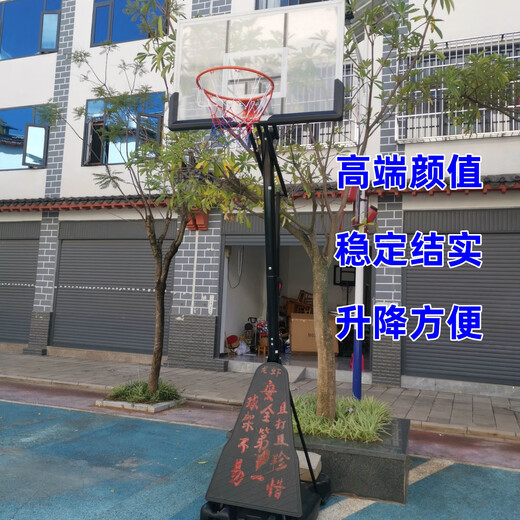 Anjian kann Geld verlieren, um erwachsene Basketballregal Home Outdoor Movable Hubing Standard 3.05 Match Shooting Rack Luxus professionelles Modell kostenloses Netzinstallationswerkzeug