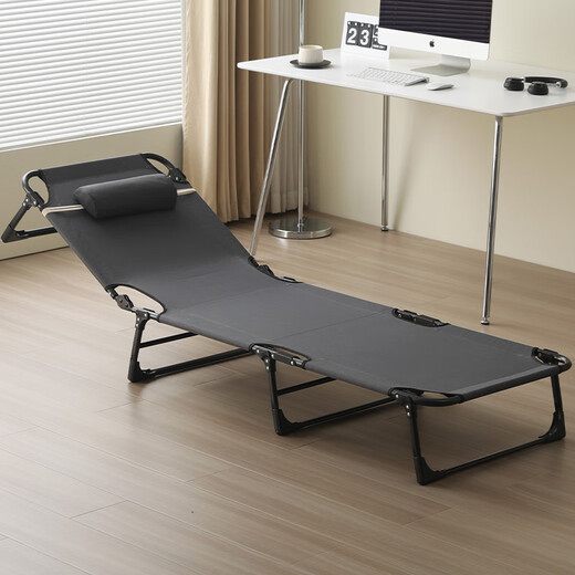 L/s Klappebett Eins tragbare Mittagspause Pause Camp Bett Büro Nickerchenbett Begleitbett Lounge Stuhl BGC865 Keine Installation Stabiler achteckiges Modelllänge 1,9 m