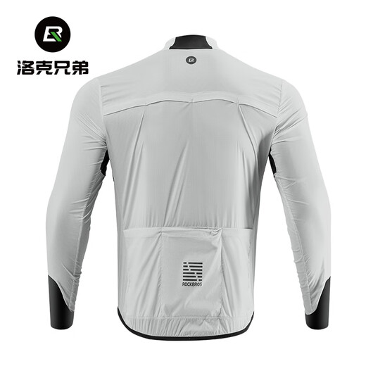 Rock Brothers Riding Windproof Top Men's Long Sleeve Highway Mountain Bike Outdoor Lightweight Equipment Ruogray L