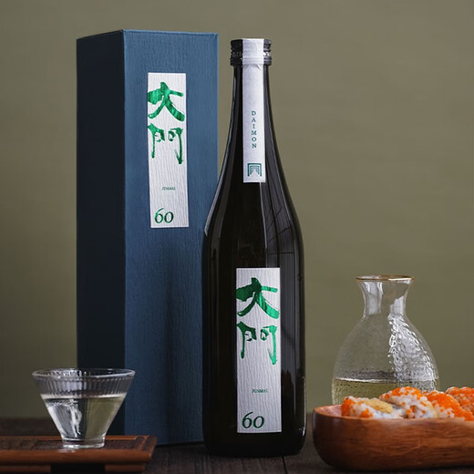 大门【国际会议用酒】日本原瓶进口清酒纯米大吟酿洋酒日本酒米酒礼盒 大门60纯米单支720ml