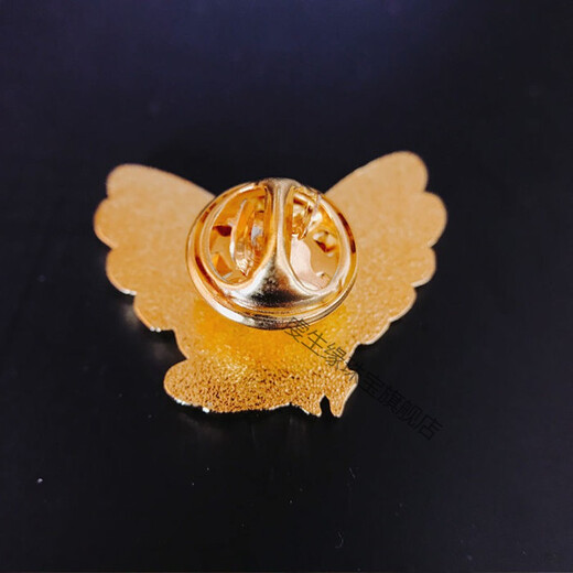 Jiemo imitation enamel metal badge peace dove brooch ins female student cute cartoon bag pendant pigeon + gift box