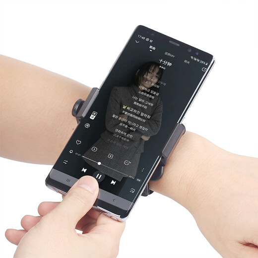 Feigeer sports running mobile phone arm bag arm cover takeaway rider driving wrist mobile phone holder wrist bag wrist cover equipment 2 in 1 = clip body + short strap + long strap