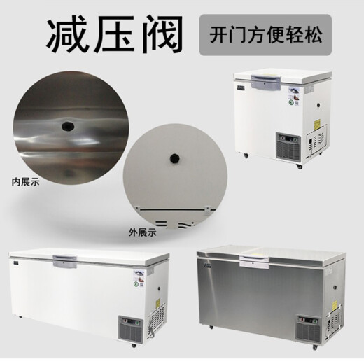 智星（智星（ZX）超低温零下65度冰柜金枪鱼海鲜商用大容量家用冰箱生物细菌干冰保存工业冷柜 695(长1950*宽880*高940)不锈钢