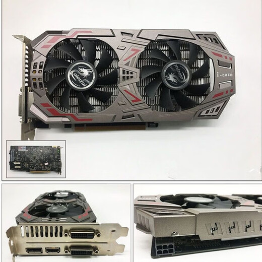 
Jimu Second-hand Colorful Asus GTX750ti 960 1050ti 2G4G1060 desktop computer independent gaming graphics card First-line brand GTX960 2G 6PIN power supply