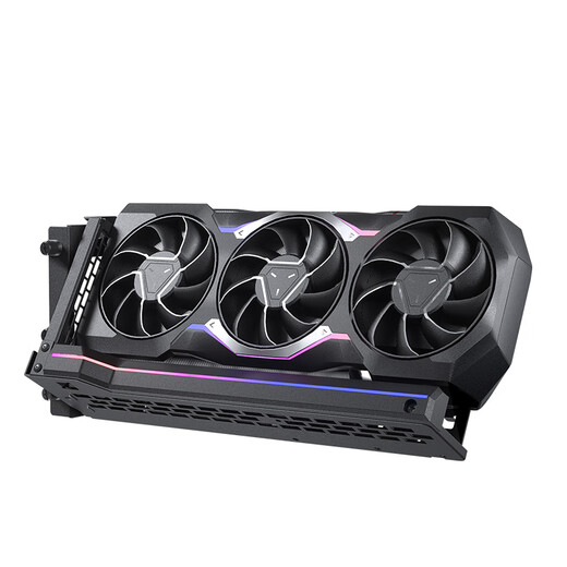 PHANTEKS Storm Chaser PCI-E 5.0/4.0 black rotatable vertical bracket extension cable kit/universal 7-slot ATX chassis/ARGB light bar/anti-electromagnetic interference/5090 graphics card