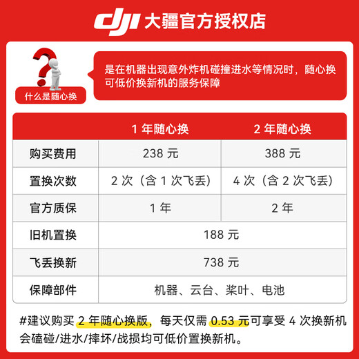 
DJI Mini 4K Ultra HD Mini Aerial Photography UAV, Newbie Entry-Level Flight Camera, Long Range Remote Control Aircraft, Three-axis Mechanical Increased Stabilization Digital Graphic Transmission, Single Electric Version + Two-Year Version, Free Replacement [Give Original Paddle Protection Cover] Package 4: 256G Card + Card Reader + Megaphone + Explosion-proof Box Gift Pack
