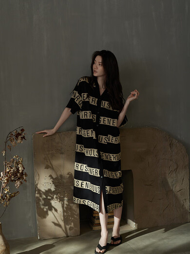Tonyu (Tongyu) Même langue Couple de pyjamas Summer Modal Cotton Femme de nuit à manches courtes peut être porté sur les combinaisons extérieures des hommes et les vêtements à domicile M3899 XL 175 hommes