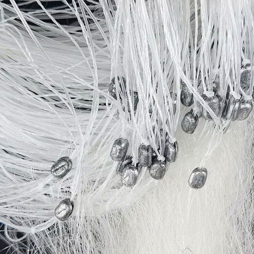 Vinoa wire mesh fishing net three-layer carp and silver carp large fish net three-layer sunken net single layer small white strip hanging fish net three-layer sunken net 3 fingers 30 meters long 1.2 meters high