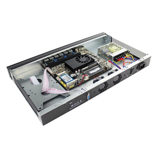 倍控i3服务器I7-8550U四核N5105千兆ROS维盟linux软路由1U机架式工控机虚拟机 多网卡电脑主机win10 I5-8250U 2.5G网16G内存256G硬盘 1U机架式（铝面板可定制）intel226六网卡