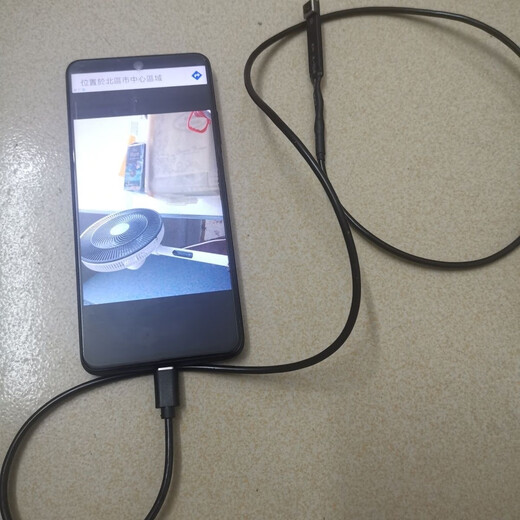 爱作泥手机外接高清1000万自动对焦无灯手机监控摄像头侧面摄像头探头 1米线-自动对焦-无灯