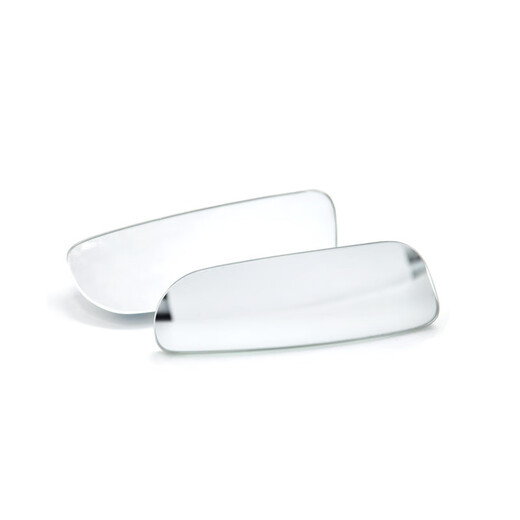 FGHGF Car petit rétroviseur rond Inversion Miroir Haute définition Miroir à bouée aveugle réglable High-définition Verre Verre de ventilateur grand angle grand angle Auxiliaire Miroir de vue 070 Small Round Mirror en forme de ventilateur (ajustement)