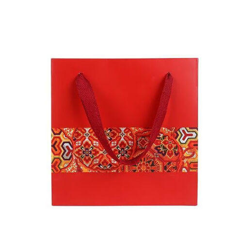 Geschenke im chinesischen Stil rotes festliche Hochzeit Hochzeit Candy Tasche Rückkehr Geschenktasche Verpackung Tasche Souvenir Handtasche Papiertüte kleiner vertikaler Stil 14715