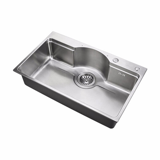 
Submarine (Submarine) RGCP-7848 Japanese-style countertop basin sink single tank large capacity deepening stainless steel sink large single tank