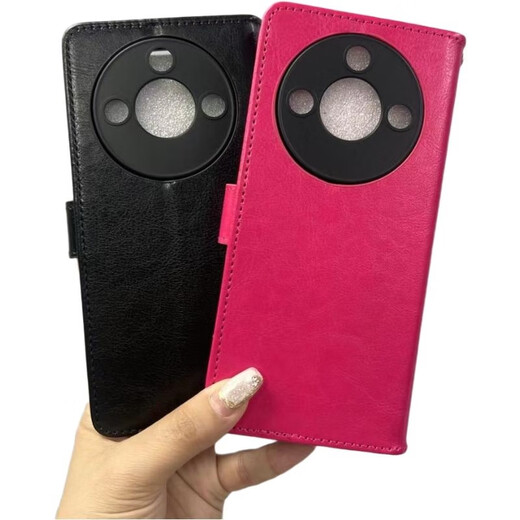 Ju Xiaozhi is suitable for Honor X60 mobile phone case flip leather case BRC-AN00 wallet card case full-package anti-fall soft inner shell magnetic buckle protective cover for men and women Honor X60 [brown]