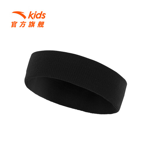 Anta (Anta) Sports Bandband 2025 hommes et femmes universels noirs polyvalentes en sueur et anti-antonbi