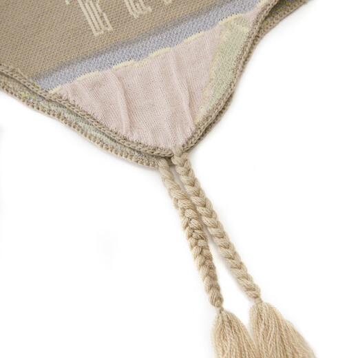 Jnby von Jnby Jiangnan Stoff Kinderkleidung Hut verdickt niedliche süße lässige drucke Herbst- und Winterjungen und Mädchen Kinder 6o0k13820 904/gemischt rosa Grün L