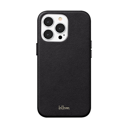 适用苹果13手机壳卡包插卡皮革iPhone13pro磁吸保护壳套防摔全包 荔枝纹*黑色 苹果13