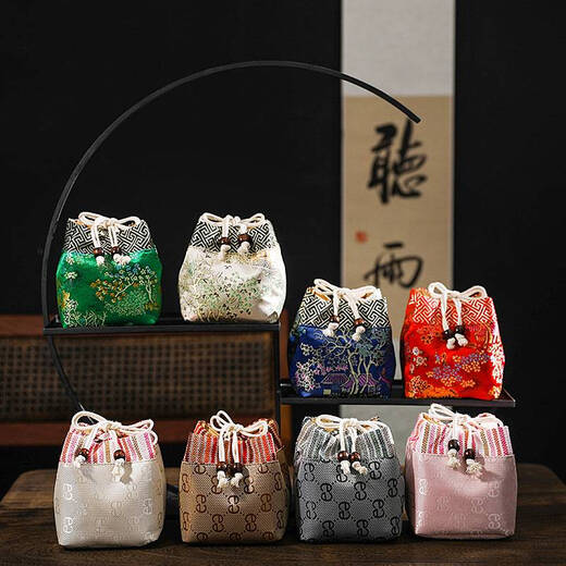 Yong Huan One Pot and Two Cups Portable Travel Tea Set Storage Bag Tea Cup Master Cup Gift-Giving Universal Storage Bag with Logo Jinfeng Yulu 0 pcs