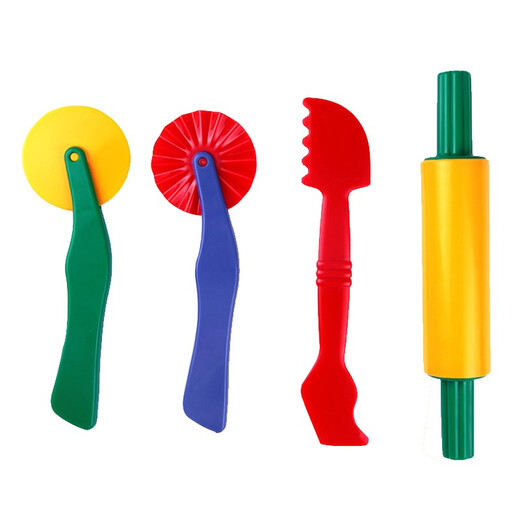 Silver Bird (Gincho) Bunte Tonkunststoff -Tonformwerkzeugset Ultra -leichter Ton -Kinder -DIY -handgefertigter Tonspielhausspielzeug für Kinder.