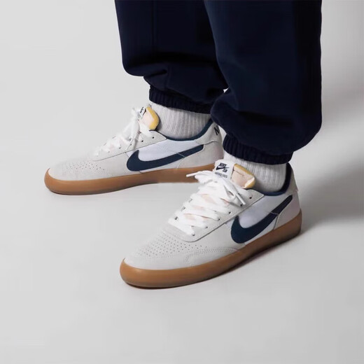 耐克（NIKE）板鞋男鞋2025新款夏季SB Heritage Vulc运动鞋低帮休闲鞋滑板鞋 CD5010-102灰白蓝 40.5