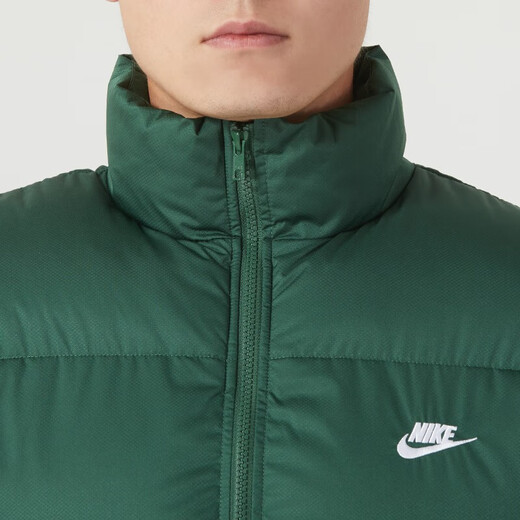 Nike (Nike) Cotton Ropa de algodón 2025 Invierno NUEVA JUNTA DE VENTA DE VERIO A ENVERO Y CALIENTO FB7374-010 FB7374-323 GREEN XL