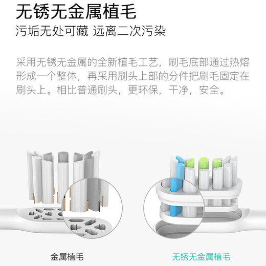 zler适用飞利浦电动牙刷HX6856 HX684J HX9912 HX9053替换黑白钻石牙刷刷头  4支装【粉色牙菌斑防御型】