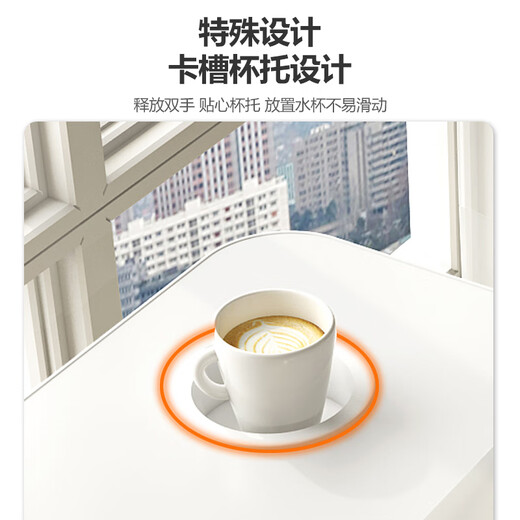 华恺之星笔记本床上电脑桌折叠桌书桌学习桌小桌子BGZ698抽屉白70*48