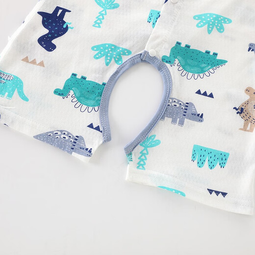 Little Pig Beiui Baby Onesie Weste reine Baumwollbaby Kleidung Dünne Sommermänner und Frauen ärmellose offene Kleidung Neugeborenen Sommeranzug 036 Kirschbär 90 cm