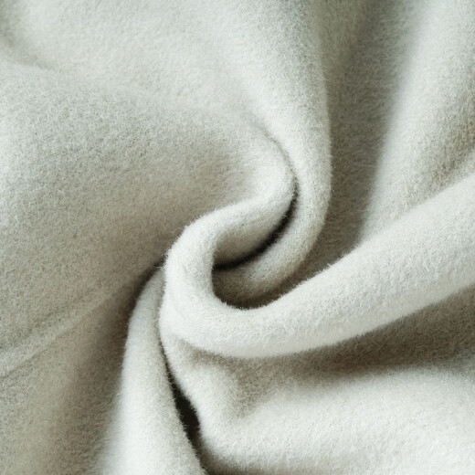 Misshine 2024 Nuevo abrigo de lana de temperamento retro de invierno lana de doble cara lana de lana de lana Mujeres 1381 mulan verde / mancha recta s