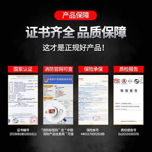 Licoan Internet-connected smoke alarm connected to mobile phone charging pile fire smoke sensor alarm 5G wireless fire alarm Smart smoke alarm connected to mobile phone NB model