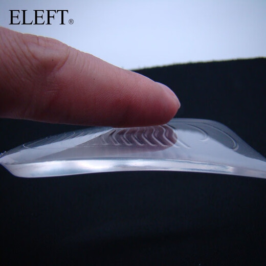 Eleft Gel Ferse Pad Halbgröße Pad High Heel Patch Clear Gel